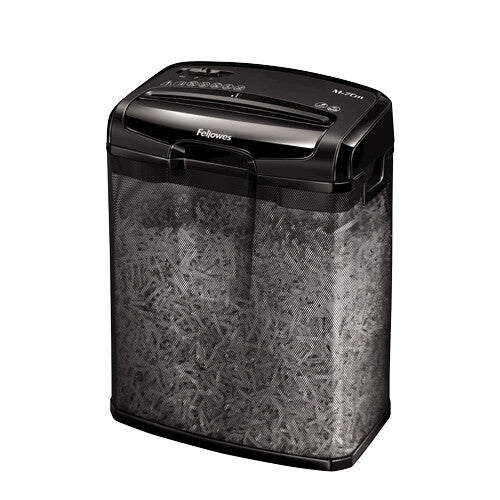 Fellowes M-7Cm papirmakulator Delvist makulering Sort