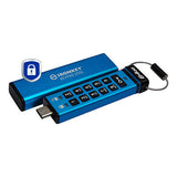 Kingston Technology IronKey 64GB USB-C Keypad 200C, FIPS 140-3 Lvl 3 AES-256