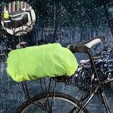 Wozinsky Universal Waterproof Rain Cover for Bike Pannier Bag eller Backpack grøn (WBB5YW)