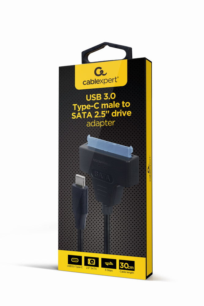 Gembird AUS3-03 USB-kabel 2.0 0,2 m USB C Sort