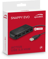 SPEEDLINK SNAPPY EVO USB 2.0 Type-A 480 Mbit/s Sort