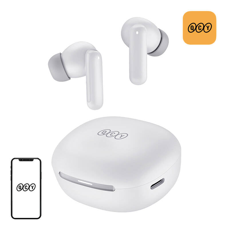 TWS QCY MeloBuds HT16 hovedtelefoner (hvid)