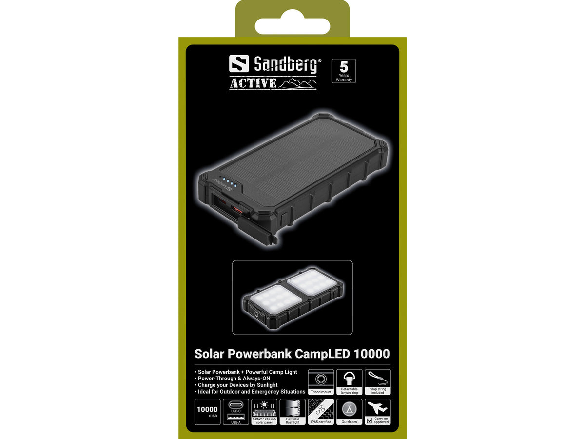Sandberg 421-23 powerbank 10000 mAh Sort