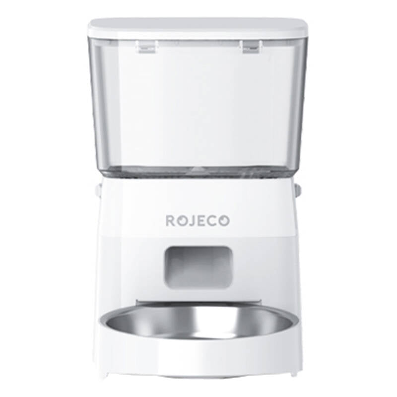 Rojeco 2L WiFi automatisk fodringsspender (hvid)