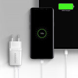 Axagon ACU-PQ30W Ladegerät QC3.0.4.0/AFC/FCP/PPS/Apple+ PD USB-C 30W - weiß - USB Typ C Mobiltelefon, Smartphone, SmartWatch, Tablet, Universel Hvid Vekselstrøm Hurtig opladning Indendørs
