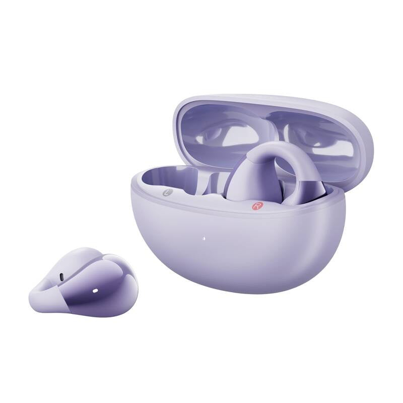 QCY Crossky Clip C30 hovedtelefoner (lila)