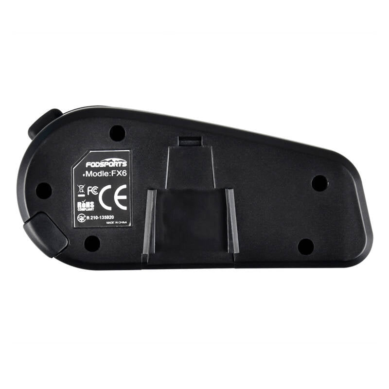 Fodsports FX6 motorcykel intercom (sort)