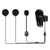 Fodsports FX6 motorcykel intercom (sort)