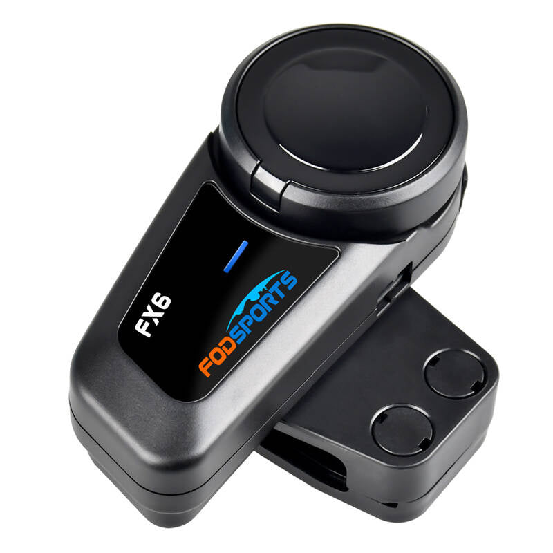Fodsports FX6 motorcykel intercom to-pack (sort)