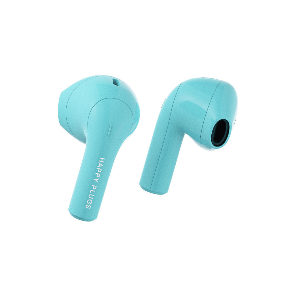 Happy Plugs JOY Headset True Wireless Stereo (TWS) I ørerne Opkald/Musik/Sport/Hverdag Bluetooth Turkis