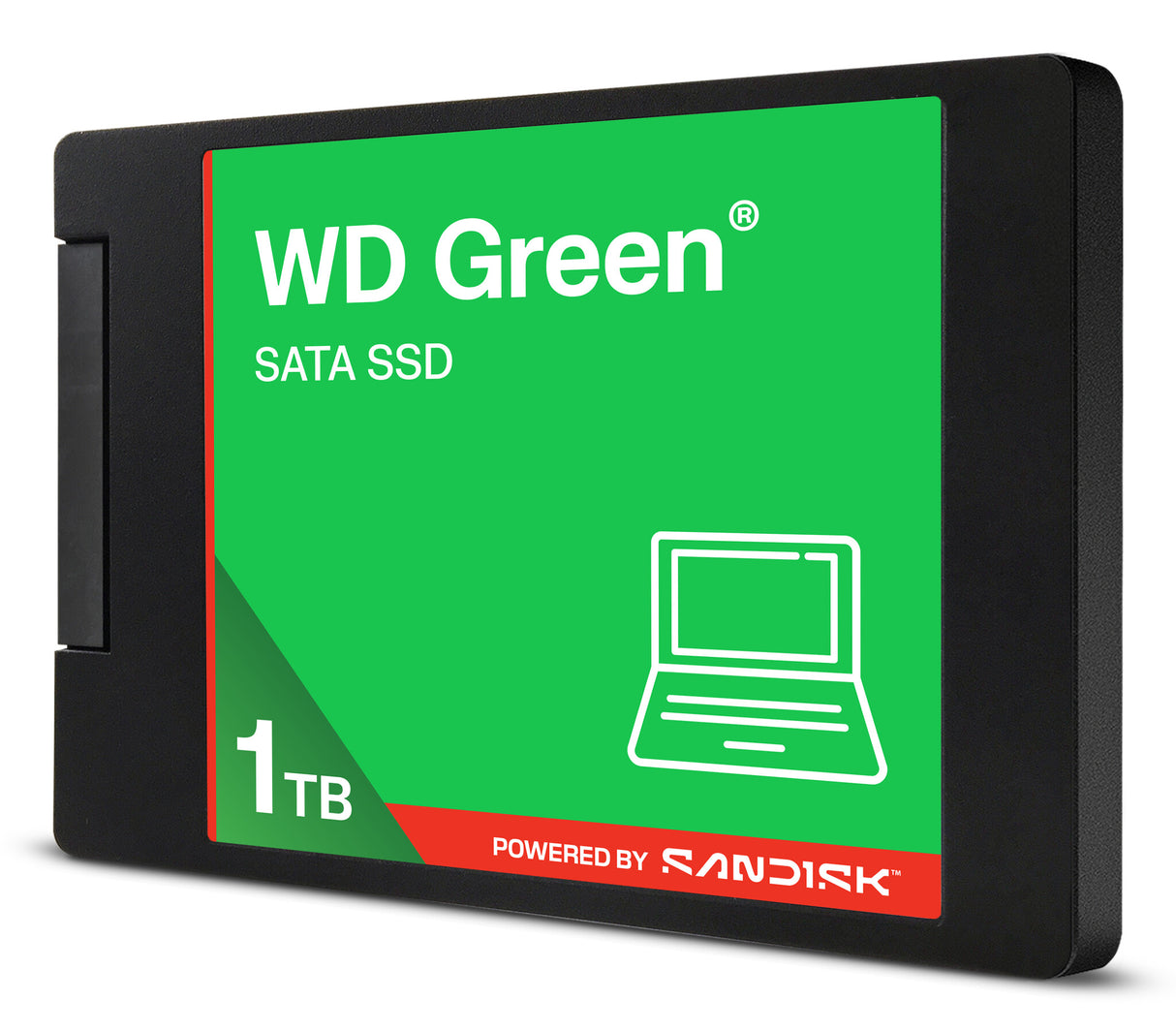 Western Digital Green WDS100T5G0A 1 TB 2.5" Serial ATA III 3D NAND