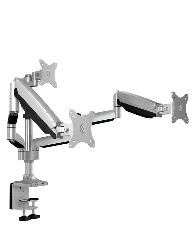 ICY BOX IB-MS505-TI 81.3 cm (32") Desk Black, Silver