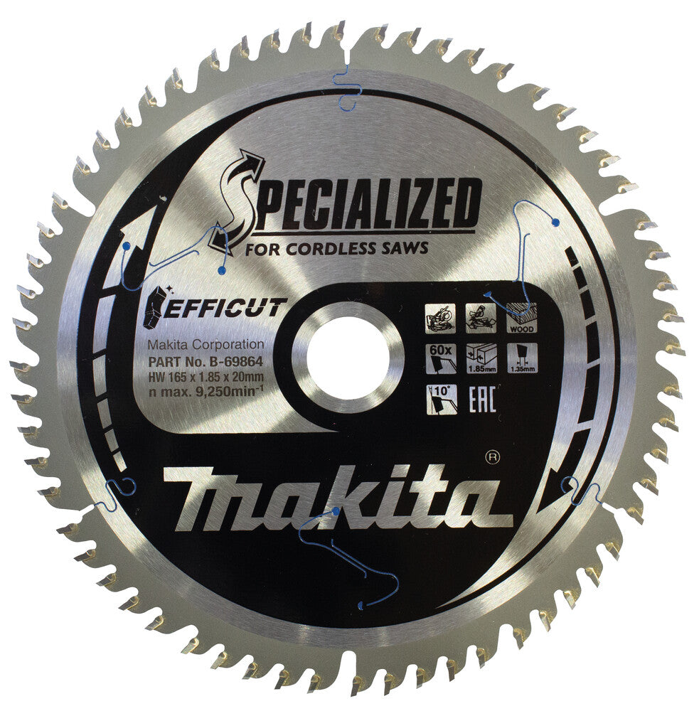 Makita Efficut Rundsavsklinge Rundsav Geringssav