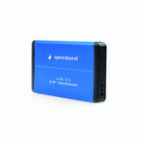 Gembird EE2-U3S-2-B drevkabinet HDD kabinet Blå 2.5"