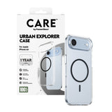 PanzerGlass CARE by ® Flagship Case Transparent Urban Explorer m. Sort MagSafe iPhone Air