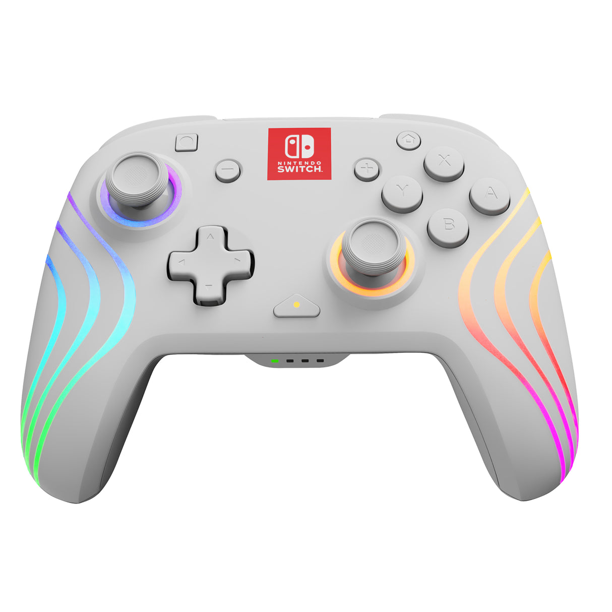 PDP Afterglow Wave Hvid USB Gamepad Analog/digital Nintendo Switch, Nintendo Switch Lite, Nintendo Switch OLED