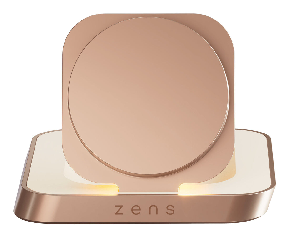 ZENS ZESC16W/00 oplader til mobil enhed Hovedtelefoner, Smartphone Kobberfarve Vekselstrøm Trådløs opladning Hurtig opladning Indendørs