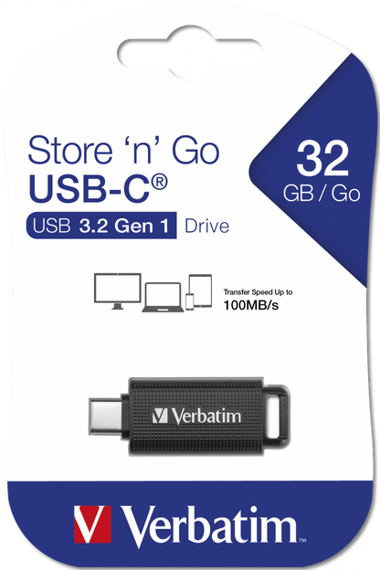 STORE 'N' GO USB-C 3.2 GEN 1 DRIVE 64GB