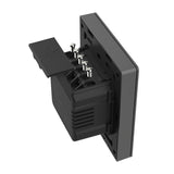 Smart Matter over WiFi væg switch SONOFF M5-2C-80 (2-kanal, for ramme, grafit)