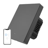 Smart Matter Over Wi-Fi vægskifter SONOFF M5-1C-80 (1-kanal, til ramme, grafit)