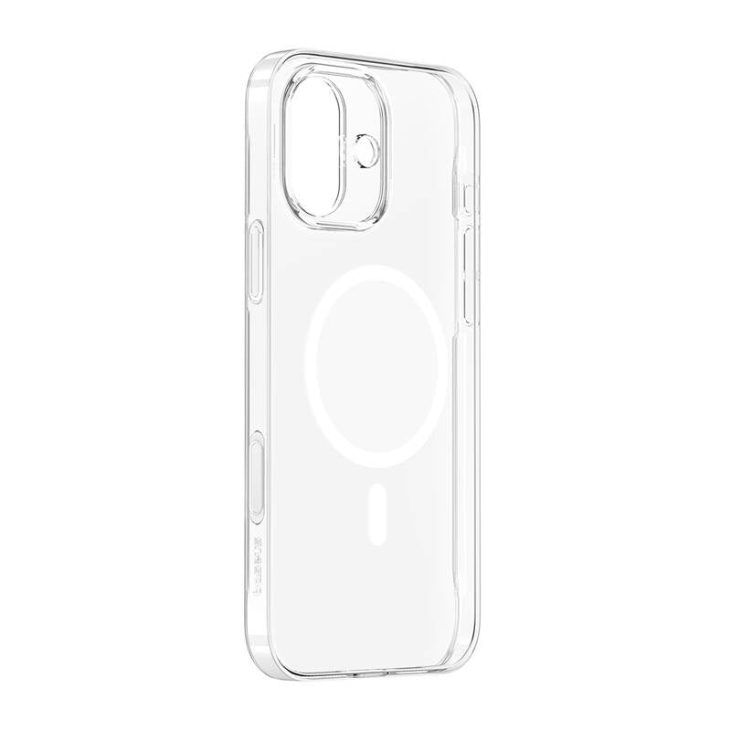 Baseus iP16 TouchButton Magnetisk telefonfoder (gennemsigtig)