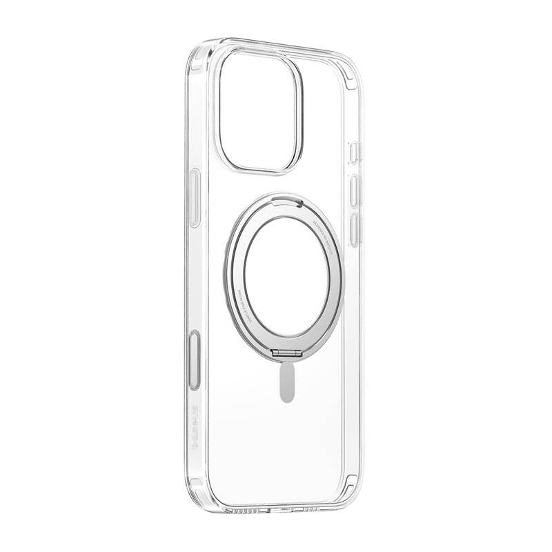 Magnetisk etui med stativ Baseus SkyRing 360° iP16 Pro (gennemsigtig)