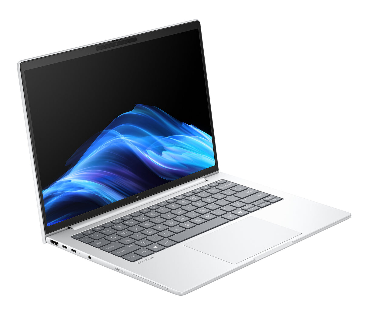 HP EliteBook 8 G1i AI PC Intel Core Ultra 5 225U Laptop 35,6 cm (14") WUXGA 16 GB DDR5-SDRAM 512 GB SSD Wi-Fi 7 (802.11be) Windows 11 Pro Sølv