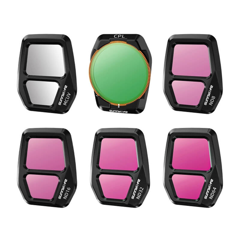 Sunnylife A3S-FI929 6 stk Mix filter sæt til AIR 3S