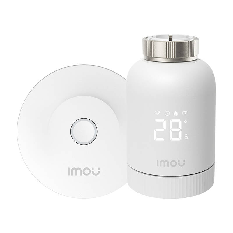 IMOU KIT-TRV1-EU-2 ZigBee termostatkopsæt med 6 adaptere og gateway