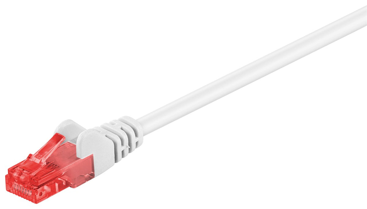Goobay CAT 6 U/UTP CCA 2m White