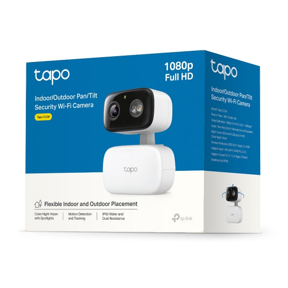 TP-Link Tapo C206 Netværksovervågningskamera Indendørs 1920x1080 Webcam