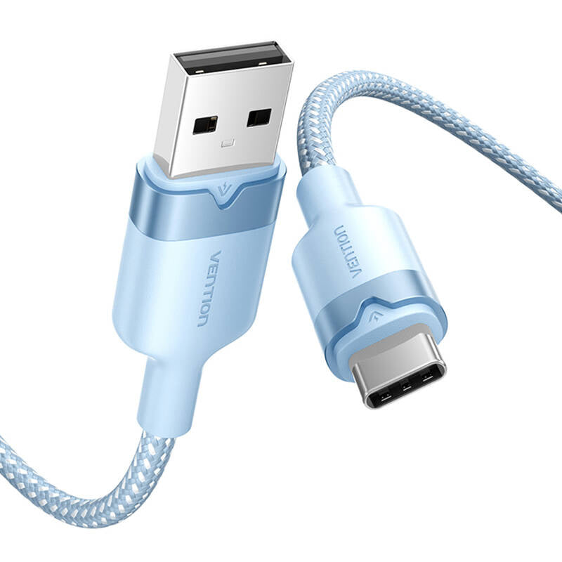 USB 2.0 A til USB-C 3A kabel Vention CTNLH 2M (blå)