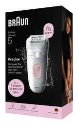 Braun Silk-epil 5 SE5-000 Epilator Hvid/Pink