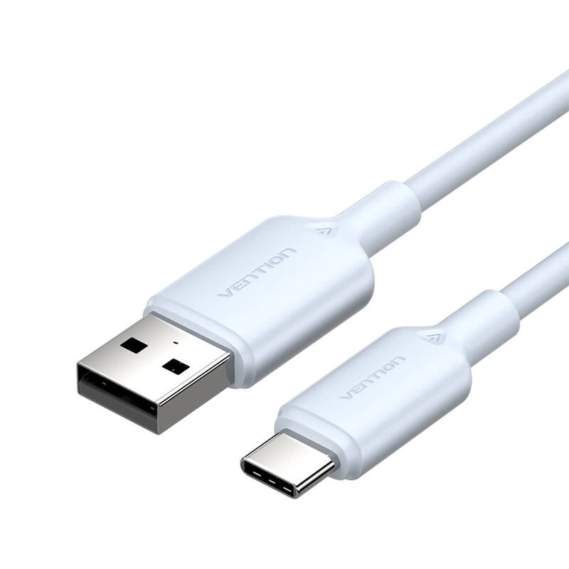 USB 2.0 A til USB-C 3A kabel Vention CTQLH 2M (blå)