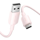 USB 2.0 A til USB-C 3A kabel Vention CTQPH 2M (rosa)