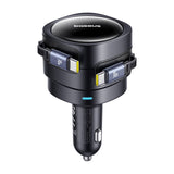 Baseus Enjoyment Max biloplader med USB-C + USB-C kabler 60W sort