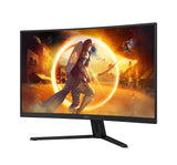 AOC G4 CQ32G4VE computerskærm 81,3 cm (32") 2560 x 1440 pixel Quad HD LCD Sort, Grå