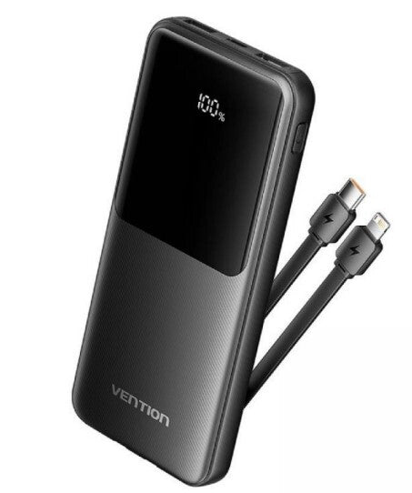 Vention VT-FHOB0 powerbank 10000 mAh Sort