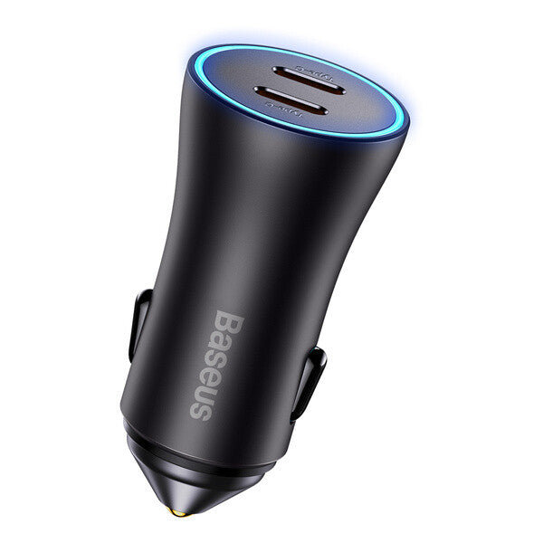 Baseus CGJP000013 oplader til mobil enhed Universel Grå Cigartænder Hurtig opladning Automatisk