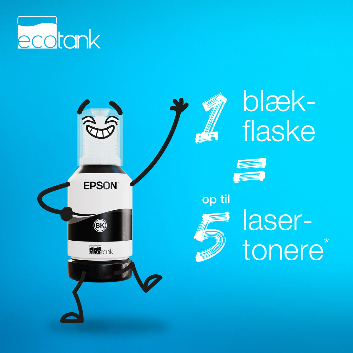 Epson 111 EcoTank sort pigment blækbeholder