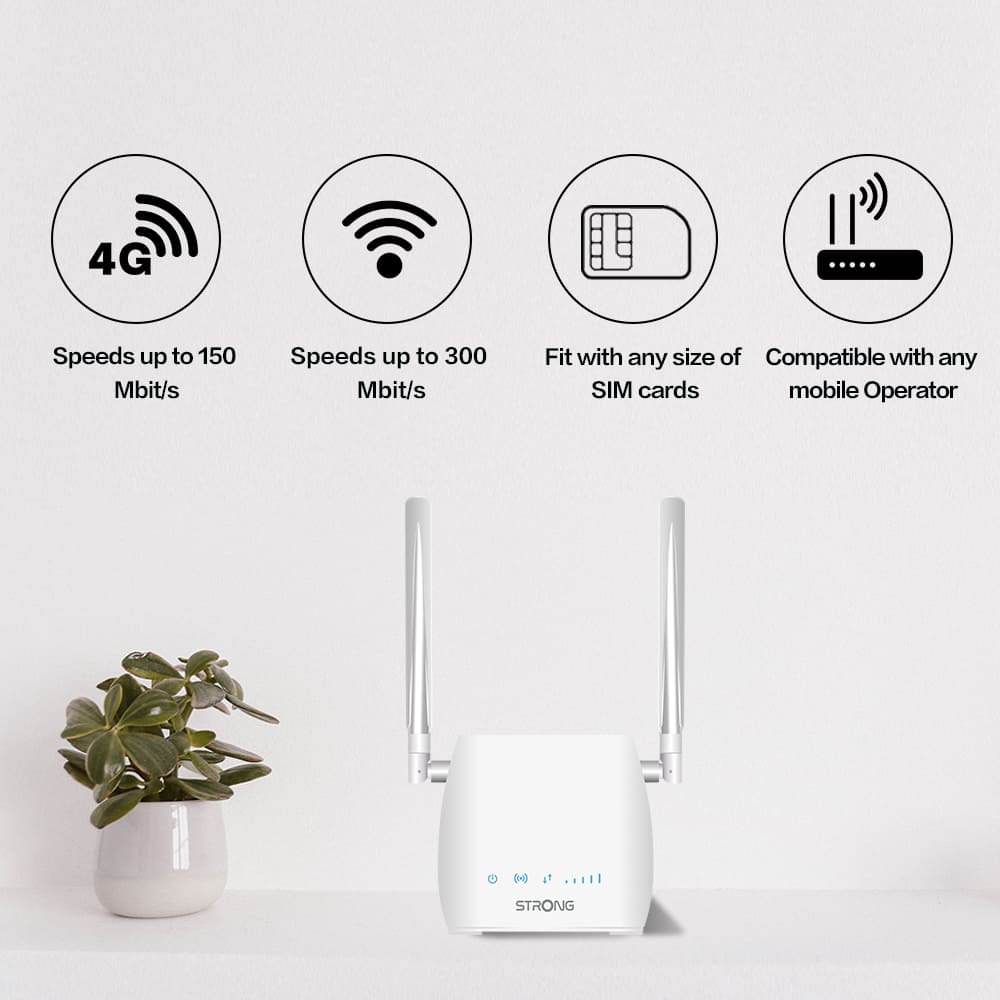 Strong 4GROUTER300M 4G LTE router Mini
