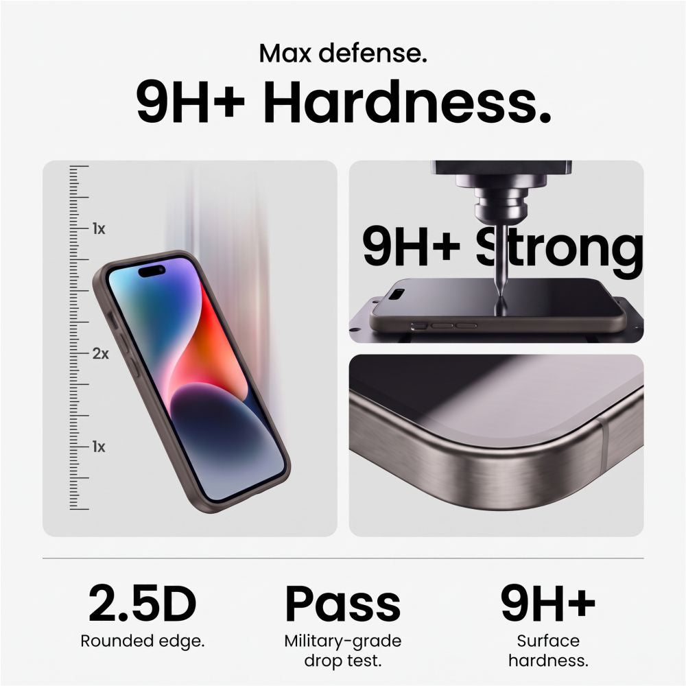 Hærdet Glas Tech Protect Easy Set+ 3 Pack Iphone 18 Pro Max Clear