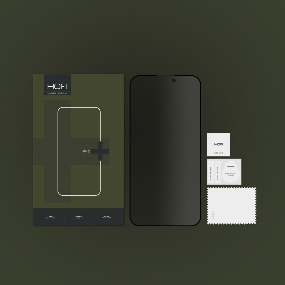Privacyglas Hofi Anti Spy Glass Pro+ Iphone 15 Pro Max Fortrolighed