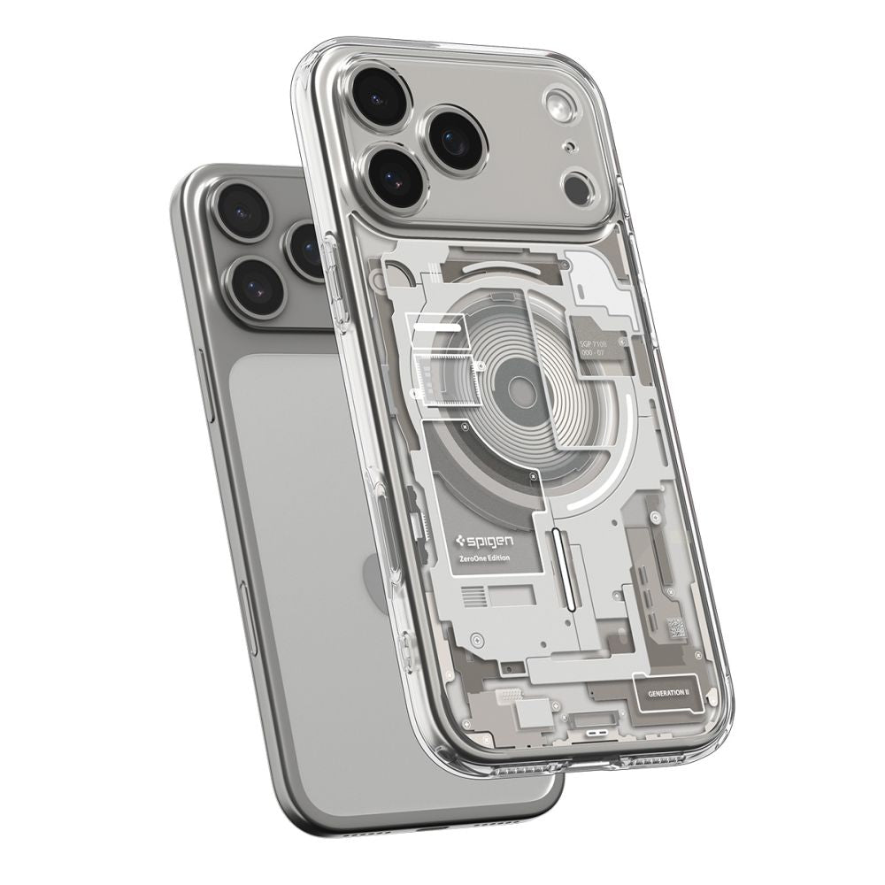 Spigen Ultra Hybrid Magsafe Iphone 17 Pro Zero One Naturlig Titanium