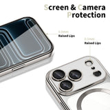 Tech Protect Magflex Magsafe Iphone 17 Pro Shiny Silver
