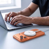 Tech Protect A54 Magnetisk Magsafe Trådløs Opladder 25 W Qi2.2 Hvid