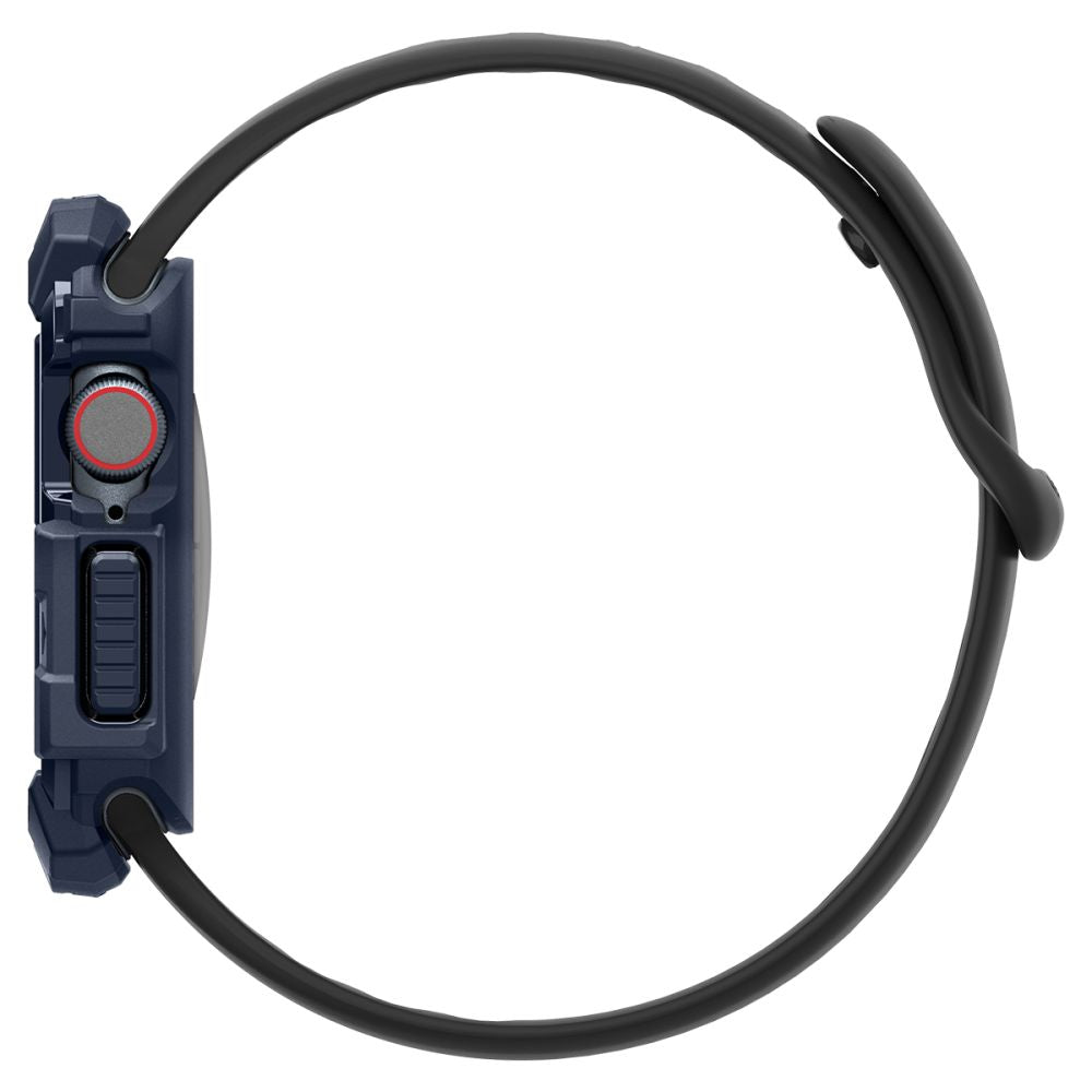 Spigen Rugged Armor Apple Watch 10/11 (46 Mm) Marineblå