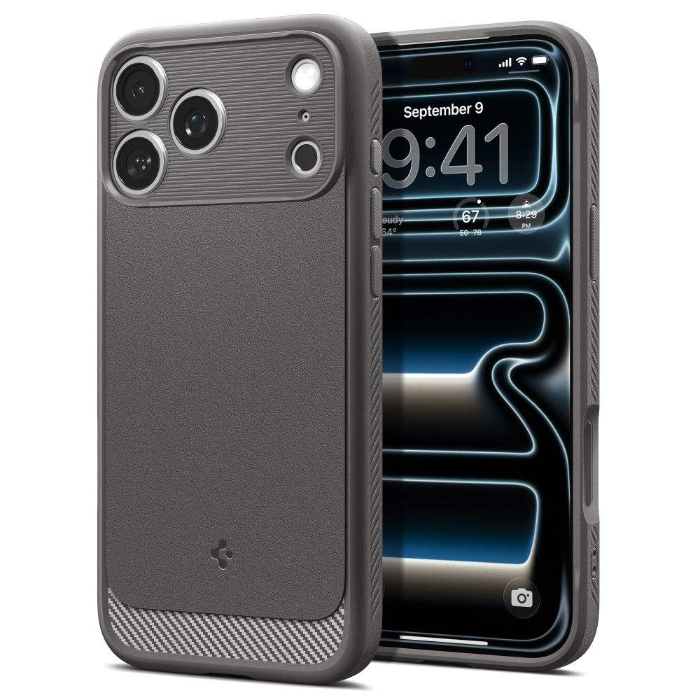 Spigen Rugged Armor Magsafe Iphone 17 Pro Max / 18 Pro Max Grå
