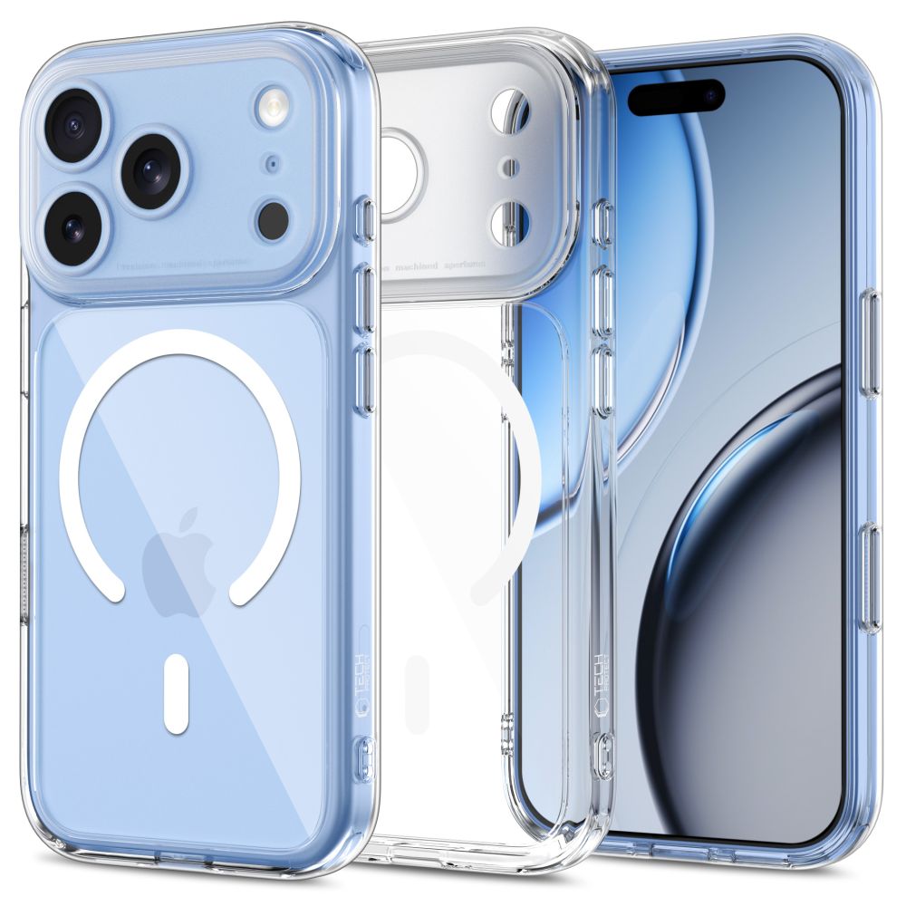 Tech Protect Magpeak Magsafe Cc Iphone 17 Pro Max / 18 Pro Max Clear
