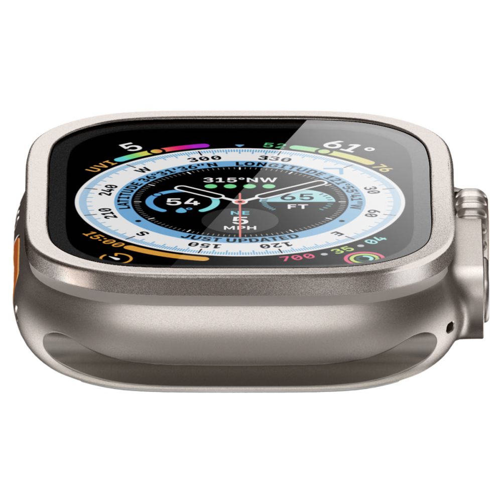 Hærdet Glas Spigen Glas.Tr Slim Pro Apple Watch Ultra 1/2 (49 Mm) Titanium